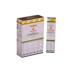 Imagem de Incenso Goloka Ayurvedic Massala Citronela Cx.6un.15g