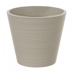 Imagem de Vaso Decorativo De Plástico Baixo Linea 67Cmx78cm Japi Cimento