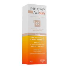 Imagem de Protetor Solar Imecap Actsun FPS 60 Cor Clara 50g