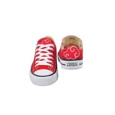 Imagem de Naruto Akatsuki Tenis All Feminino Masculino Cano Baixo Star Envio Já