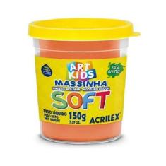 Imagem de Massinha Para Modelar Art Kids Soft 150G Laranja
