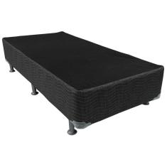 Imagem de Base Box para Colchão de Solteiro Ortobom Evidence 40x88x188 cm - Cinza