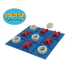 Imagem de Tabuleiro Jogo Da Velha Para Jogar E Decoração Abs Em 3D - 3D Melo