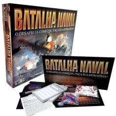 Imagem de Jogo Tabuleiro Batalha Naval Brinquedo Infantil Estratégia - P&F