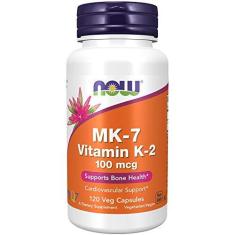 Imagem de Vitamina K2 Mk7 100Mcg (120Vcaps) Now Foods