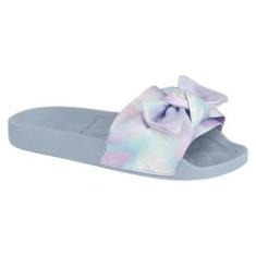 Imagem de Chinelo Moleca Feminino Slide Tie Dye