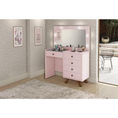 Imagem de Penteadeira Camarim 5 Gavetas Estilo Classico Europeu