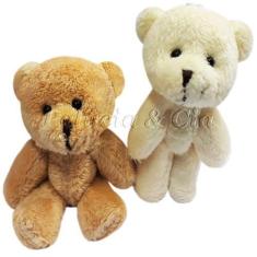Imagem de Jogo de 40mini Chaveiros De Pelúcia Urso Ursinho Articulado 8cm - PELU