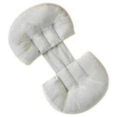 Imagem de Travesseiro De Corpo Gestante Ajustável Aveludado - Envio Imedito - Cr