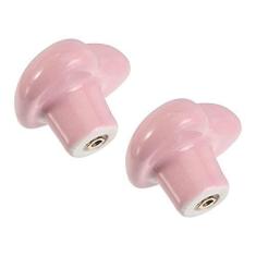 Imagem de 2 pcs Heart Forma Gabinete Handles Cerâmica Coração Armário Botões Gaveta Puxadores YYDFPIIA (Color : Pink, Size : 4x4cm)