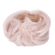 Imagem de Boneca Peruca Curta Cabelo Artificial Seda Macia, Pano de Malha Centro Partido Peruca Sintética Cabelo áspero Mjd Peruca Cabelo Sintético Boneca Fazendo (1/6 15,5‑17,5 cm de