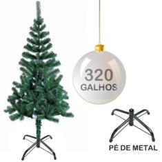 Imagem de Arvore De Natal 1,8M Verde Com 320 Galhos E Pe De Metal - Natalkasa
