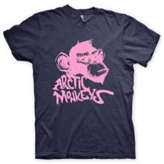 Imagem de Camiseta Arctic Monkeys Marinho e  em Silk 100% Algodão