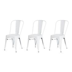 Imagem de Kit 3 Cadeiras Tolix Iron Design 