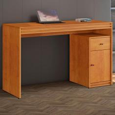 Imagem de Mesa Escrivaninha Madrid 1 Porta 1 Gaveta Naturalle - Mavaular