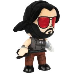 Imagem de Pelúcia Johnny Silverhand Cyberpunk 2077, 8,75` de altura, multi-colorido