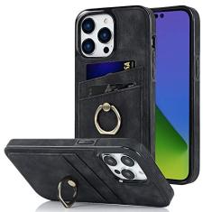 Imagem de Capa de telefone com anel de couro de camurça macia para iPhone 13 14 11 12 Pro Max XS Max XR X 13Pro 11 14 Bolsa de cartão capa fosca, T1, para iphone XR
