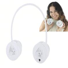 Imagem de Ventilador de Pescoço Esporte 5 Velocidades Bateria Recarregavel USB A