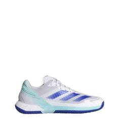 Imagem de adidas Tênis masculino Defiant Speed 2, Branco/azul lúcido, semiflash aqua, 42