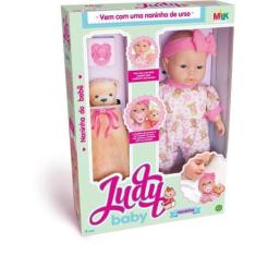 Imagem de Boneca JUDY BABY Naninha 34CM - MILK