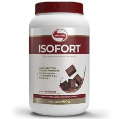 Imagem de Whey Protein Sabor Chocolate Isofort Vitafor 900g