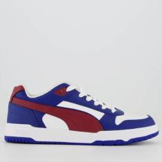 Imagem de Tênis Puma Rbd Game Low Branco E Azul