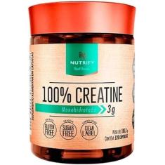 Imagem de Creatina Monohidratada 120 Capsulas Creatine - Nutrify
