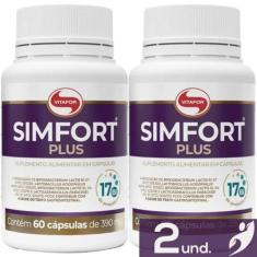 Imagem de Kit 2 Simfort Plus Vitafor 60 Cápsulas