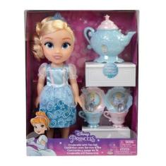 Imagem de Boneca Infantil Princesas Da Disney Cinderella Hora Do Chá Multikids -