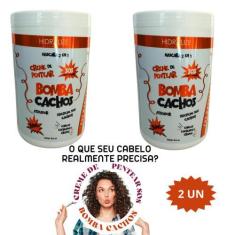 Imagem de kit 2 Creme de pentear bomba de cachos 1 kg - HIDRALIZE