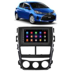Imagem de Kit Multimidia Android 7 Polegadas Yaris 2018 a 2024 + Câmera e Moldur