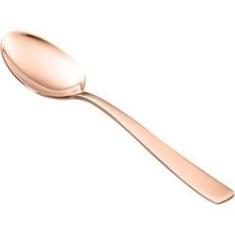 Imagem de Cj 12 Colheres De Aço Inox P/café Pvd Rosé Gold Pisa