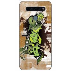 Imagem de Capa Adesivo Skin072 Verso Para Lg K51S (2020)