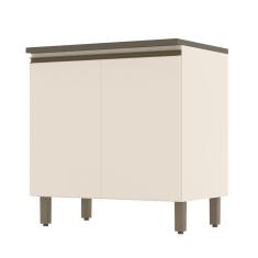 Imagem de Balcão 2 Portas 80cm Connect com Tampo Cooktop - Móveis Henn