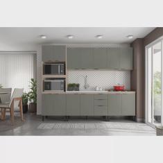 Imagem de Cozinha Completa 5 Peças 14 Portas 2 Gavetas Firenze Demóbile