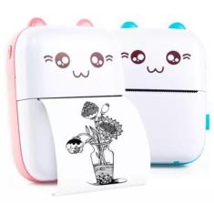 Imagem de Mini Impressora de Bolso Gato Fotos - King