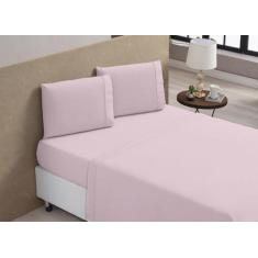 Imagem de Lençol Queen 4 Peças 600 Fios Algodão Egípcio Luxo e Conforto Premium 