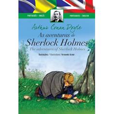 Imagem de Aventuras de Sherlock Homes, As - Clássicos Bilíngues - Sir Arthur Conan Doyle - 9788538061014