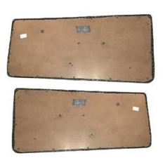 Imagem de Par Forração Porta Gol Voyage Parati 87/94 Saveiro 87/97