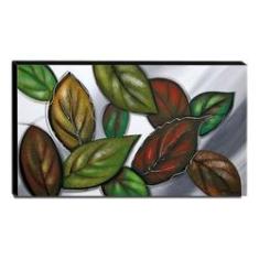 Imagem de Quadro De Pintura Folhagens 70x120cm-1135