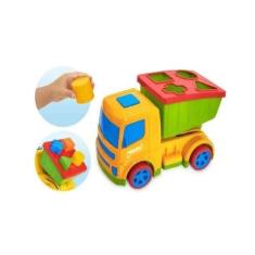 Imagem de Caminhão Didático Coleção Happy Usual Brinquedos