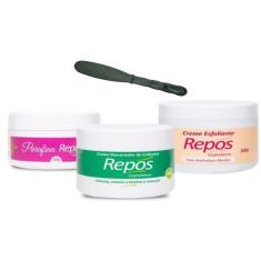 Imagem de Creme Removedor de Cuticulas+ Parafina+Esfoliante Repos