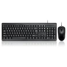 Imagem de Kit Teclado e Mouse Com Fio USB Para PC, Computador, Notebook