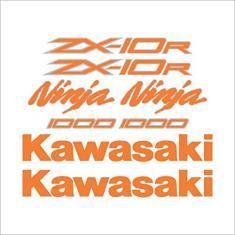 Imagem de Adesivo Protetor Kawasaki Ninja ZX 10r Laranja