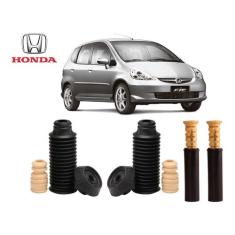 Imagem de 4 Kit Amortecedor Suspens Dianteira Traseira Honda Fit 2003 2004 2005 2006