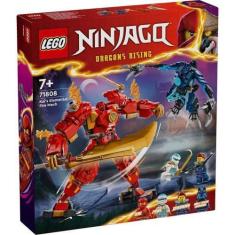 Imagem de Lego Ninjago 71808 Robô Elemental Do Fogo Do Kai 322 Peças