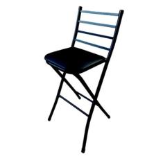 Imagem de Banco Alto Banqueta Bistrô Bar Cozinha Balcão Dobrável - Convenienza