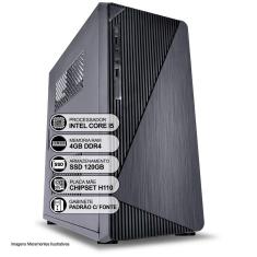Imagem de Computador Desktop, Intel Core I5 6º Geração, 4GB RAM DDR4, SSD 120GB, HDMI