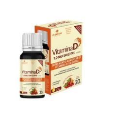 Imagem de Suplemento Vitamina D3 1000Ui Framboesa 20Ml - La San Day - La San-Day
