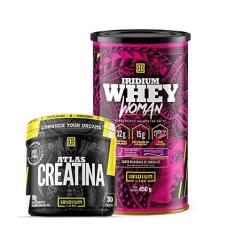 Imagem de Whey Protein Woman 450g + Creatina 90g - Iridium Labs